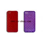 Fashion design pattern IPhone 4 / 4s silicone case C, mobile phone silicone cases for sale