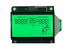 China Monochrome TN HTN FSTN Graphic Positive LCD Display  For Humidity Device supplier