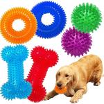 TPR Chewy Rubber Squeaky Balls Toys For Dogs Small for sale