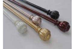 China Simple Style 28mm 5 Metres Cast Iron Pipe Curtain Rod supplier
