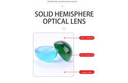 China Plastic Clear Acrylic Half Sphere Transparent Hemisphere ISO9001 Approved supplier