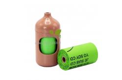 China Customized Compostable Dog Poop Bag Biodegradable Pet Waste Bags D6400 En13432 supplier