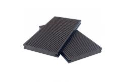 China Grooved Gray Composite Deck Boards WPC Decking Anthracite 150mm supplier