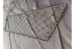 China 2.0mm Dia Animal Enclosure Netting Rust Resistant Stainless Steel Material supplier