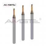 Deep Groove Carbide Radius End Mill Precision 4 Flute H6 For Hardened Steel for sale