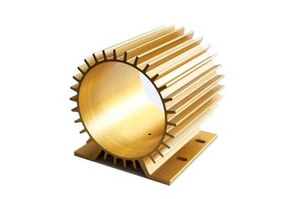 Oxidation Aluminum Heatsink Extrusion Profiles With CNC Machining