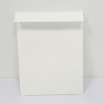 Durable Reusable White Paper Envelopes Lightweight Corrugated Pouch 20x30cm