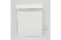 China Durable Reusable White Paper Envelopes Lightweight Corrugated Pouch 20x30cm supplier