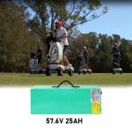 Electric Golf Cart Lithium Battery 57.6V 25Ah Portable For Sale for sale