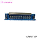 Male 64 Pin Centronics Connector 32paris Right Angle PCB Board Connector for sale