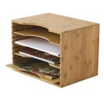 bamboo office documents organizer for sale