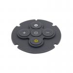 Custom Circular Controller Keys Waterproof And Durable Silicone Rubber Keys