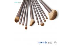 China 10pcs Aluminium Ferrule Full Face Makeup Brush Set supplier