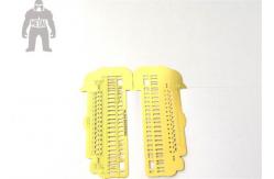 China OEM Logo Custom Metal Bookmarks High Glossy Mirror Finished  Through Carved supplier