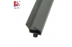 China TPE Thermoplastic Elastomer Rubber Door Seal Strip Double Bevel Edge Irregular Shape supplier