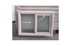 China OEM Flush Double Glazed Windows UPVC Sliding Sash Windows supplier