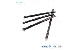 China 100% Synthetic Hair Travel Makeup Brush Set With Metal Handle supplier