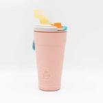 Reusable Duckbilled Custom Plastic Sports Bottles With Silicone Handle for sale