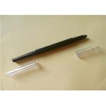 Double Head ABS Auto Eyebrow Pencil Black With Sponge SGS Certification