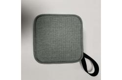 China Nylon Polyester Artificial Leather Fabric 13x13x5cm Recycle Friendly Microfiber supplier