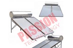 China Pressurized Flat Plate Solar Water Heater Rooftop Intelligent Controller supplier