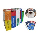Flexo Printing Chemical Pasted Valve Multiwall Paper Bags PE Film 2 Layers for sale