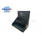 Custom Counter Display Boxes Cardboard 2 Tier Flat Delivered For Selling Tea