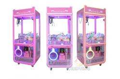 China Customized Coin Operated Toy Vending Arcade Doll Claw Machine with Bill Acceptor supplier