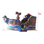 Commercial Grade Inflatable Dry Slide for Pirate Ship Theme