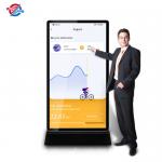 65 Inch High Definition Floor Standing Digital Signage Stunning Digital Display for sale