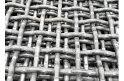 China High Tensile Steel Self Cleaning Screen Mesh For Stone Crusher Mining Industry supplier