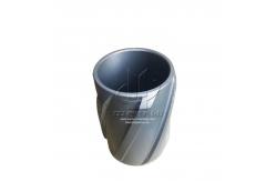 China 4.5 - 20 Alloy Casing Solid Rigid Centralizer Spiral Vane Cementing Tool supplier