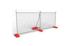 China USA standard hot dipped  galvanized chain link temporary fence for construction supplier