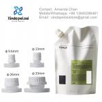 Custom Size Liquid Food Packaging Stand Up Pouch Plastic Spout Cap From Guangzhou for sale
