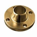 Zinc Plated Copper Nickel Flange And MOQ 200kg And ANSI Standard Weld Neck Flange for sale