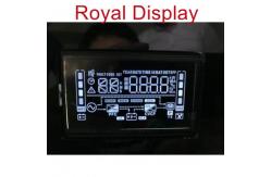 China Monochrome Segment 6 Digits Custom Fuel Dispenser LCD Display supplier