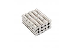China 5 X 6mm Multi Use Cylindrical Neodymium Magnets For Refrigerators supplier
