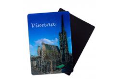 China Landmark Castle Souvenir Gift 3D Lenticular Magnets for Promotions supplier