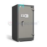 Double Keys Lock Fire Resistant Safe Box Adjustable Shelf Solid Steel