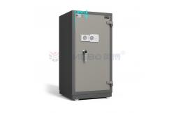 China Double Keys Lock Fire Resistant Safe Box Adjustable Shelf Solid Steel supplier