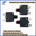Small Volume 10A Over Load Protector 250V Black Piston Housing Plastic