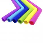 LFGB Eco Reusable Customized Silicone Collapsible Straws