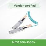 InfiniBand Mellanox AOC Cable High Speed Interconnect Cable MFS1S00-H030V for sale