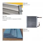 Louver Serrate Shelled Microchannel Heat Exchanger For Ice Making Machine