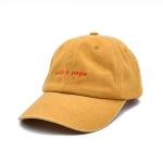 Blank Unstructured Cotton Washed Distressed Dad Hats 6 Panel Custom Embroider for sale