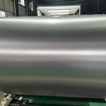 Aluminum Alloy3105 24Ga*36 PVDF Matte Grey Color Pre-Painted Aluminum Coil Used For Aluminum Roofing & Siding Sheet for sale