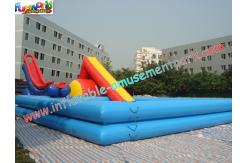 China Double Layer Inflatable Water pools , Inflatable Swimming Pool For water game supplier