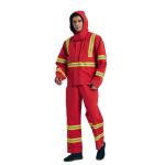 Inherently Flame Retardant Rain Wear , Permanently Flame Resistant Rain Proof Jacket