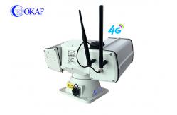China 4G Dual Sensor Thermal Imaging PTZ Camera Day / Night Long Range Vision supplier