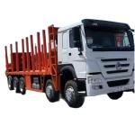 SINOTRUK Log Truck Equipment Weichai Engine 10x4 350HP 13 Tons Heavy Timber Transportation for sale